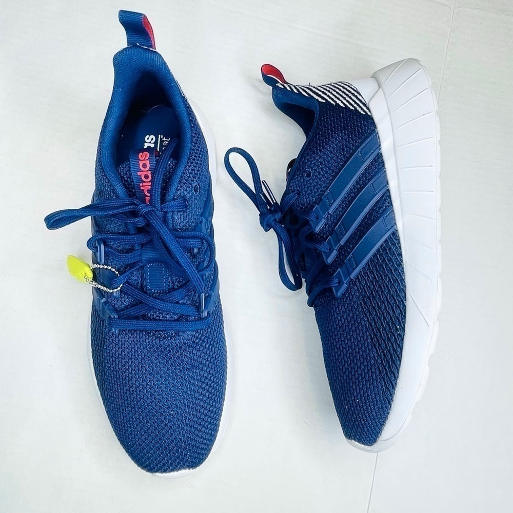 Adidas Questar Flow Men's Ortholite Float Navy Blue Athletic Sneakers Size 8